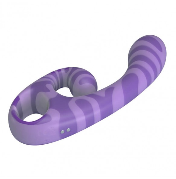 PRETTY LOVE - SUMNER Pattern Dual-Motor Vibration Massager (Chargeable - Purple) PRETTY LOVE - SUMNER Pattern Dual-Motor Vibration Massager (Chargeable - Purple)